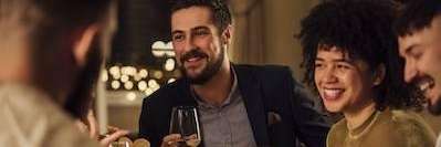 Couple smiling after getting Dental crowns in Aston, PA