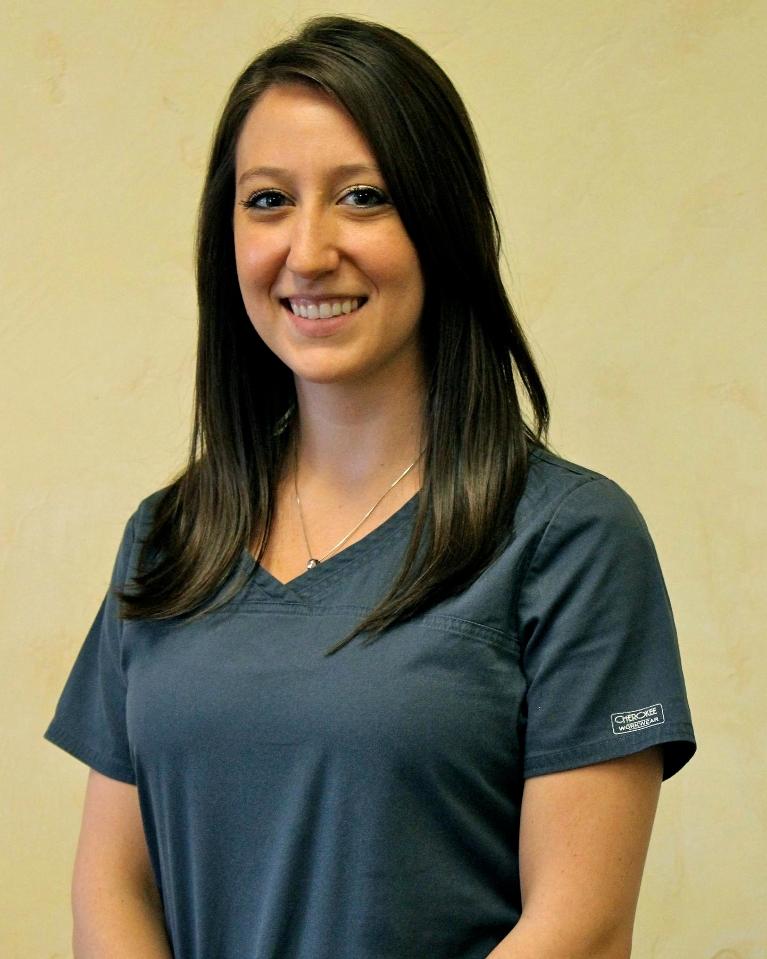 Headshot of Brittany Stagg a dental hygienist at 19014 dental office